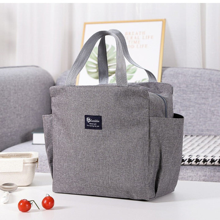 Fun Soccer-Themed Insulated Lunch Tote Kalsten