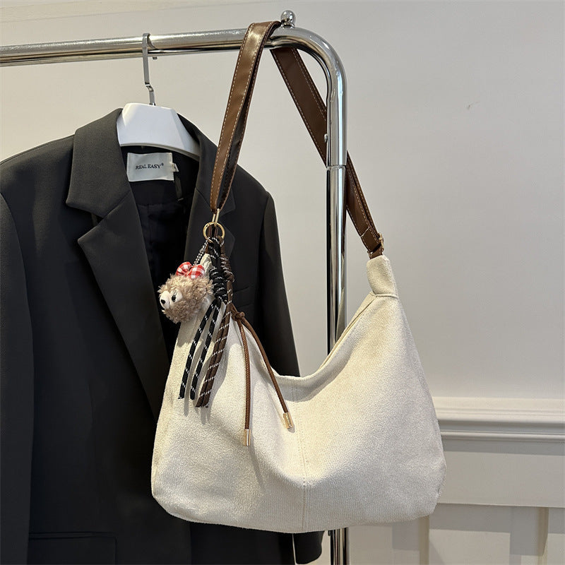 Soft Suede Hobo Handbag Kalsten