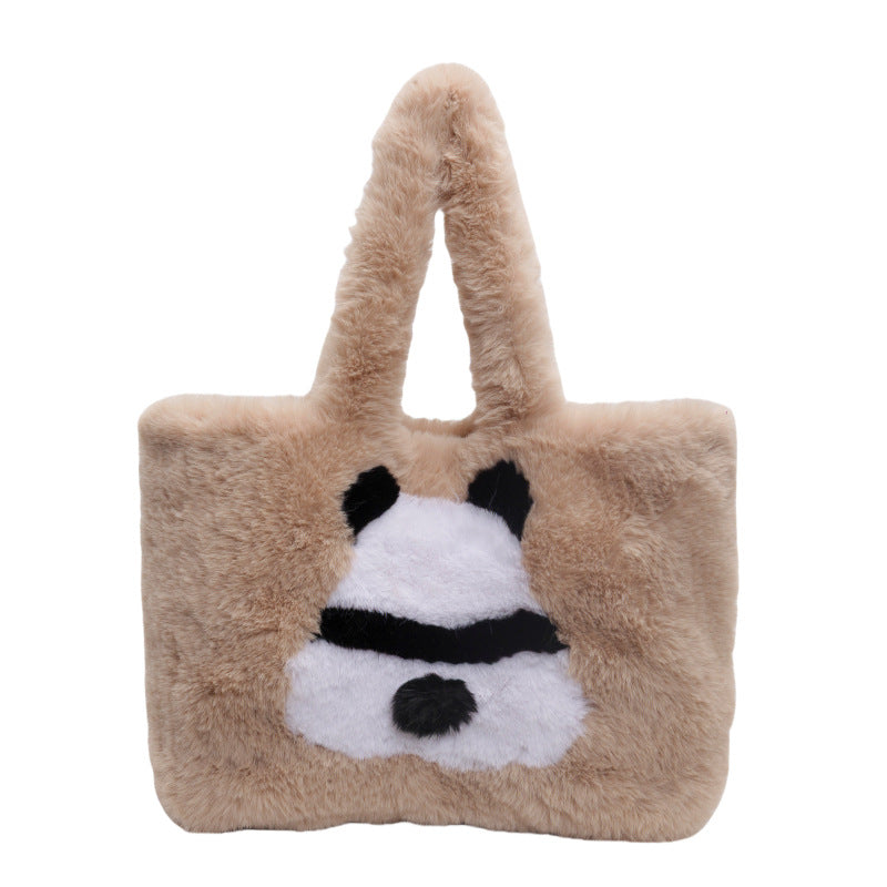 Plush shopping bag Kalsten