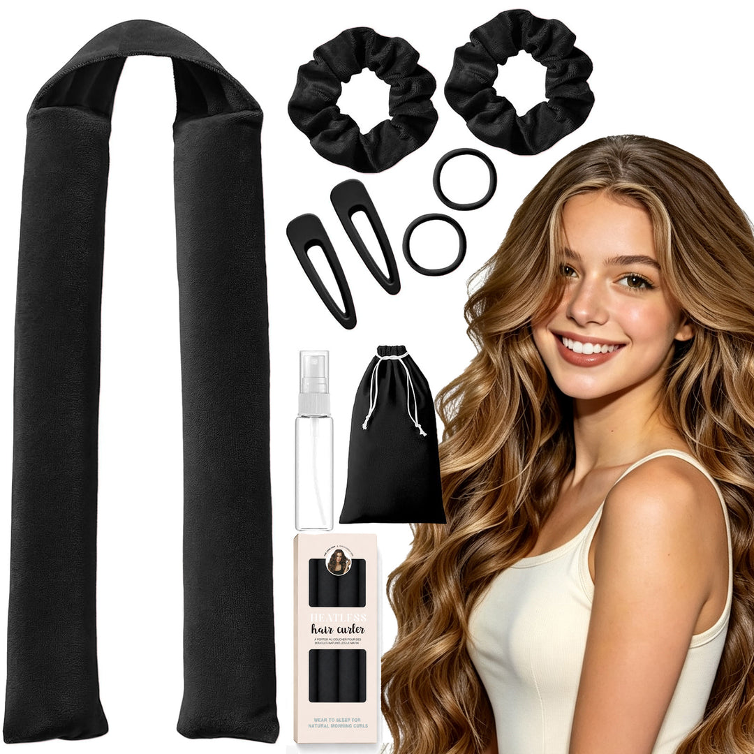 Heatless Hair Curling Kit