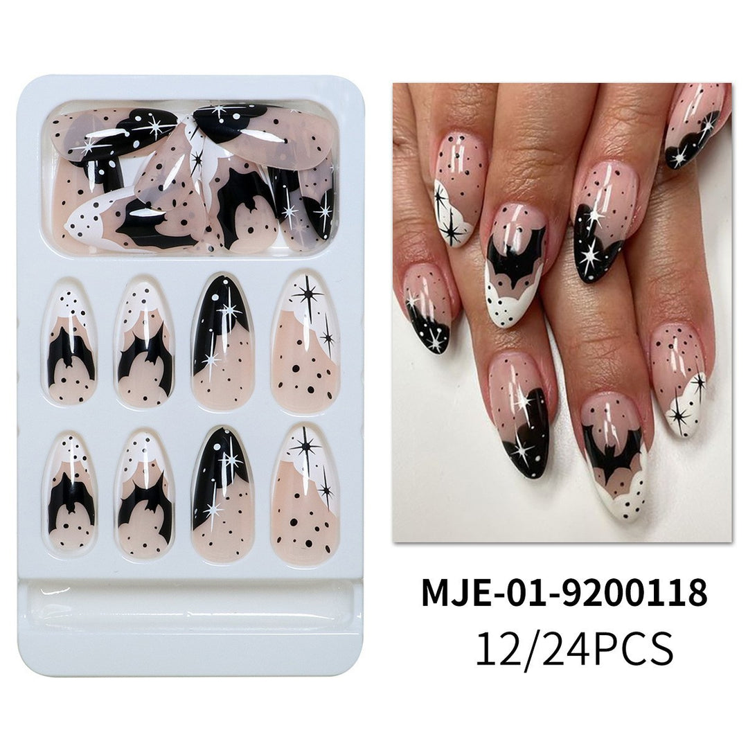 Artistic Abstract Press-On Nail Set Kalsten