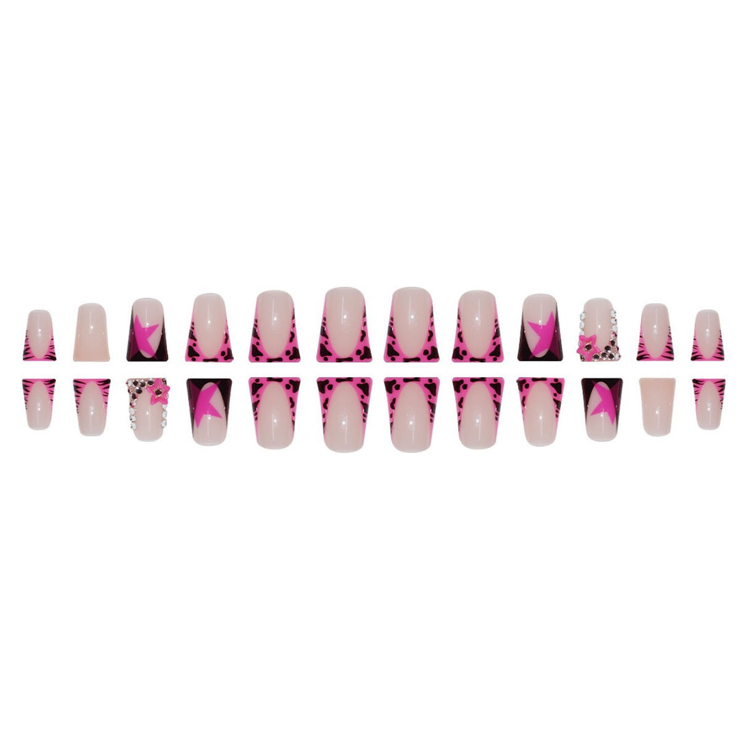 Thematic Star-Embellished Press-On Nail Extensions Kalsten