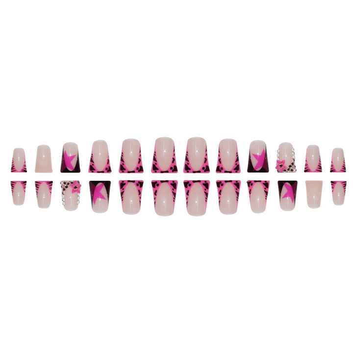 Thematic Star-Embellished Press-On Nail Extensions Kalsten