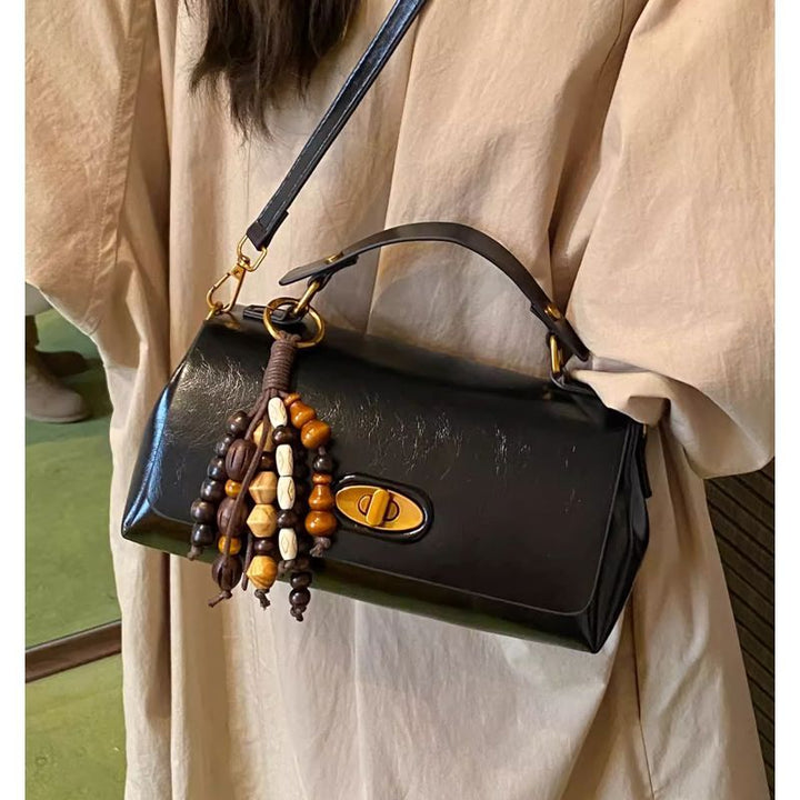 Elegant Leather Crossbody Bag Kalsten