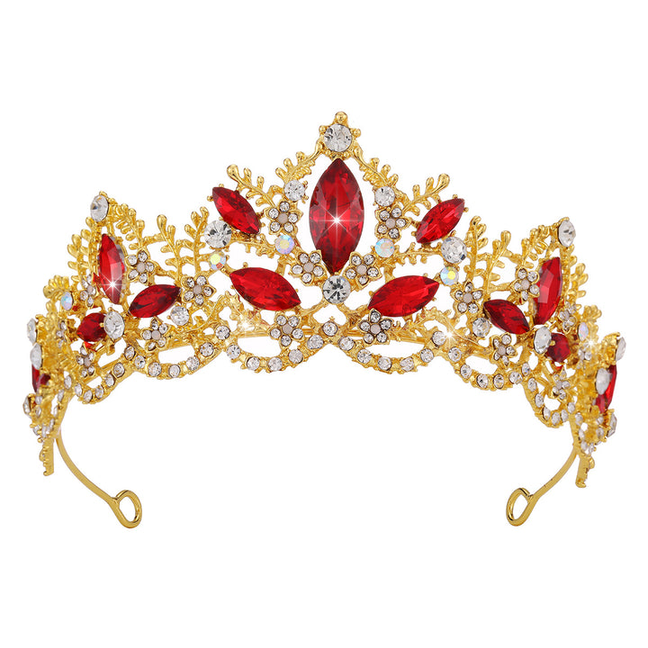 Ladies Glamorous Tiara with Sparkling Crystal Decorations Kalsten