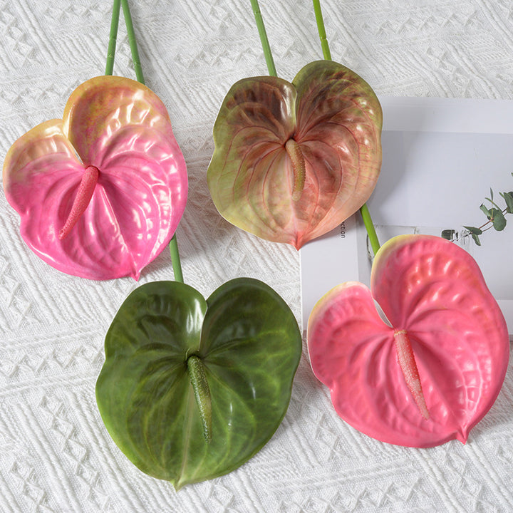 Decorative Artificial Anthurium Flower Stem