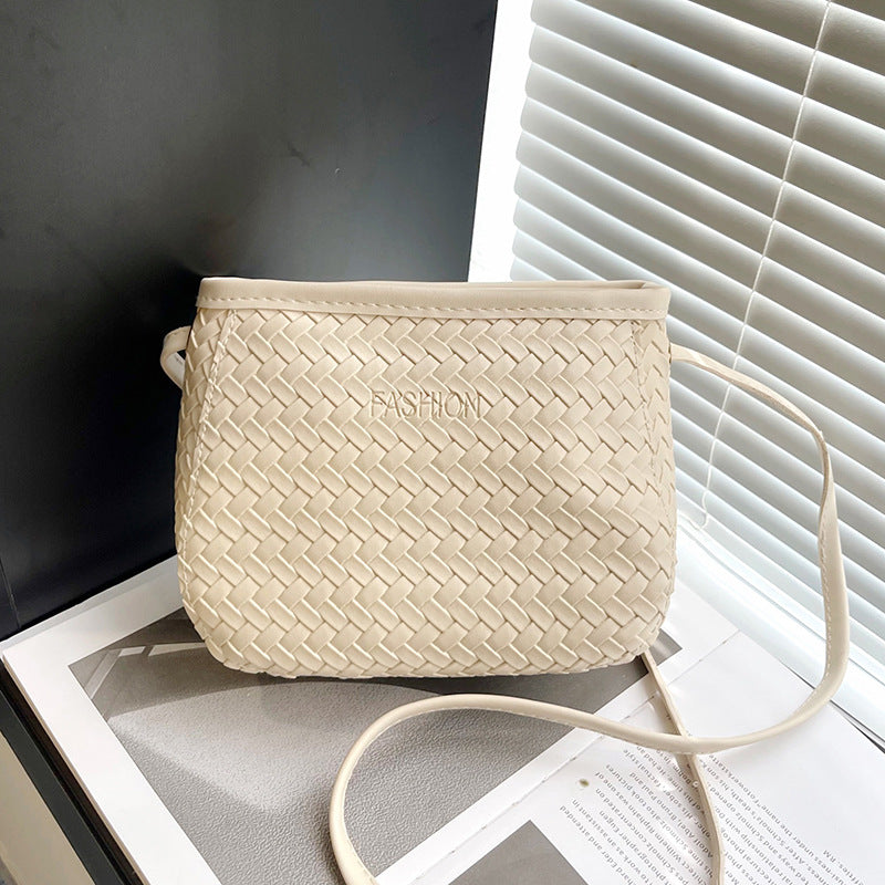 Woven Leather Crossbody Bag  1790614236