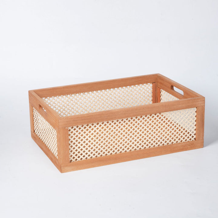 Decorative Woven Storage Caddy Kalsten