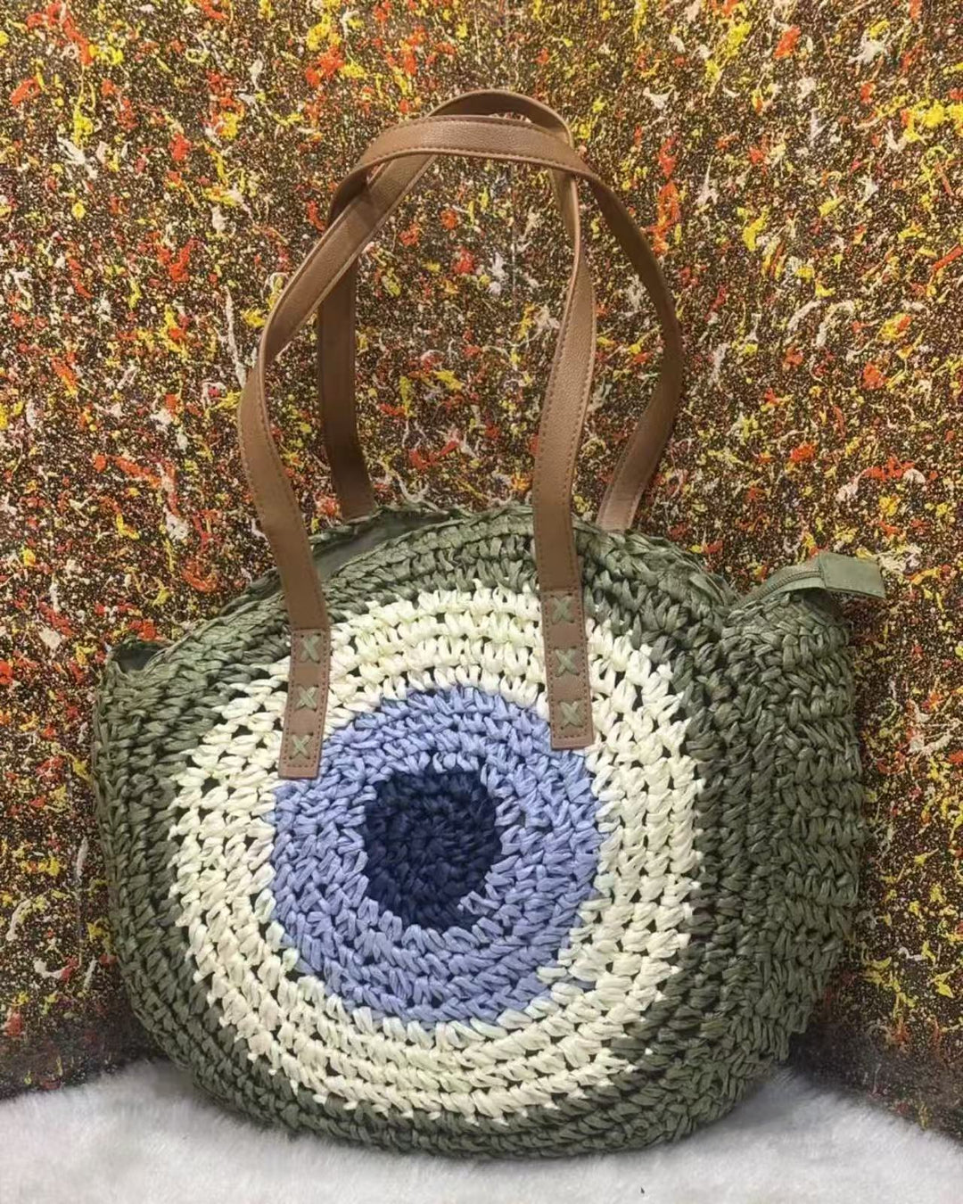 Round Basket Bag Kalsten