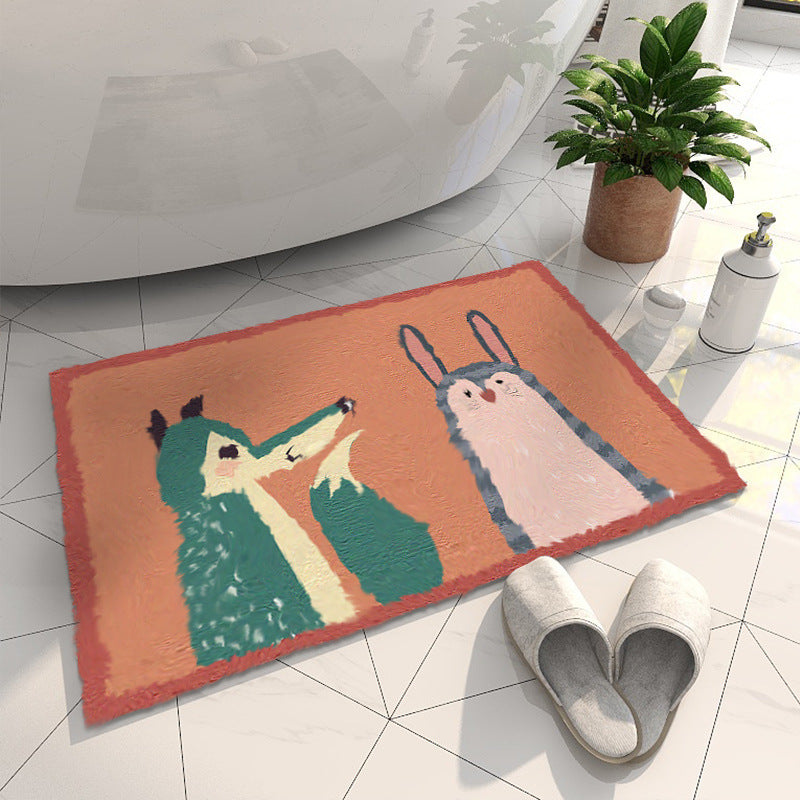 Decorative Rainbow Area Mat