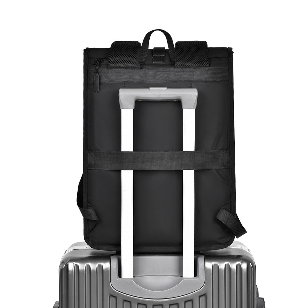 Modern Waterproof Roll-Top Backpack Kalsten