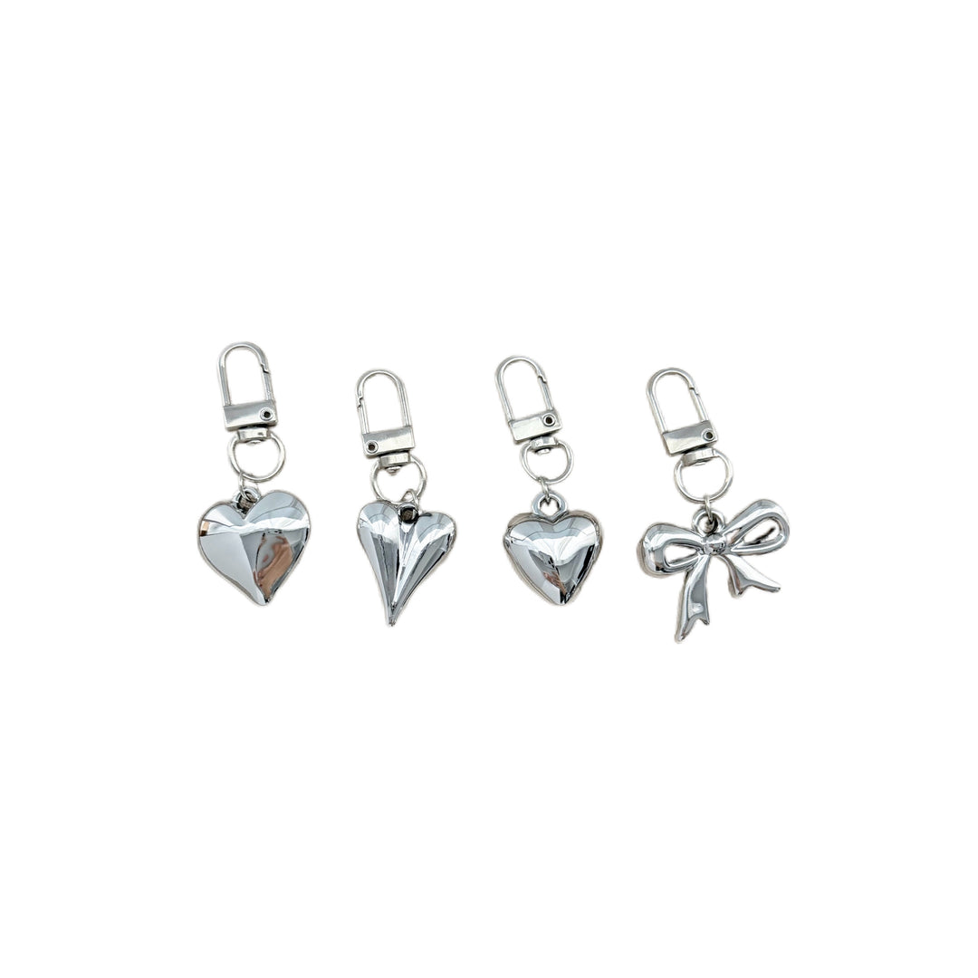 Heart-Shaped Clip-On Keychain Kalsten