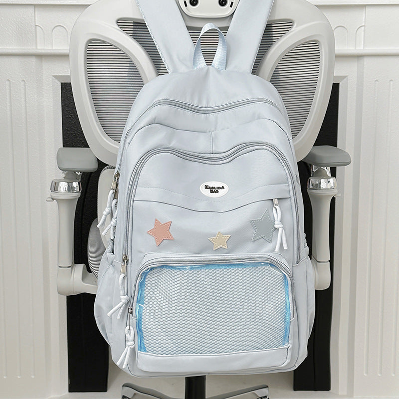 Fun-Star Patterned Backpack