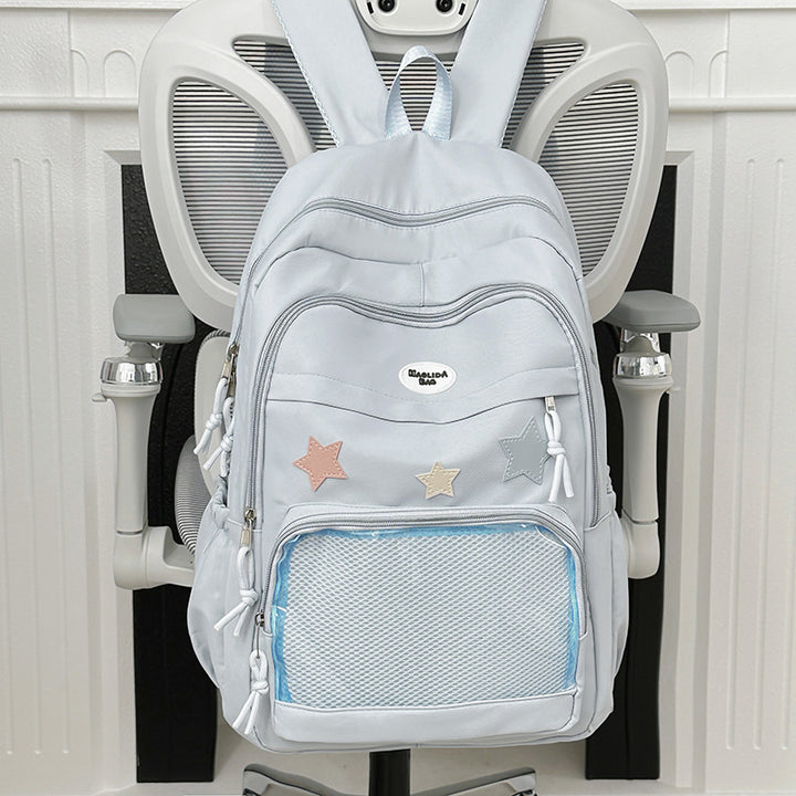 Fun-Star Patterned Backpack