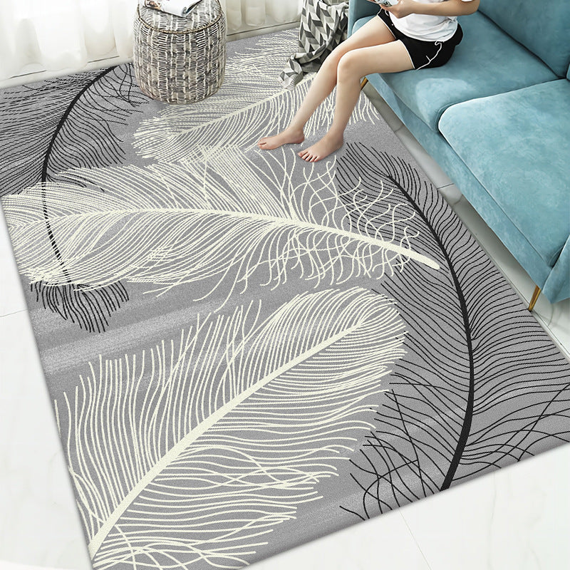 Floral Printed Area Rug Kalsten