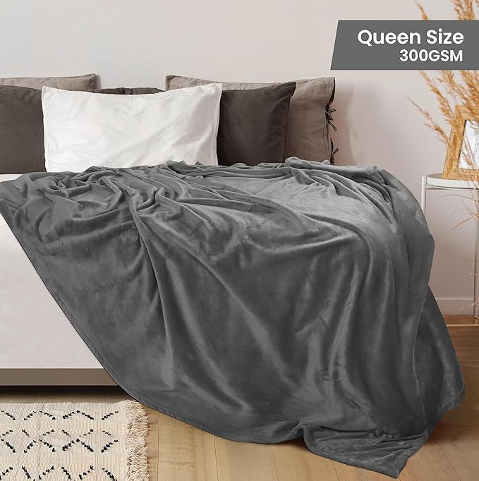 Ultra Soft Luxury Fleece Throw Blanket Kalsten