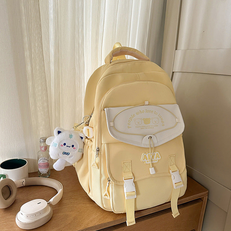 Playful Graphic Design School Backpack