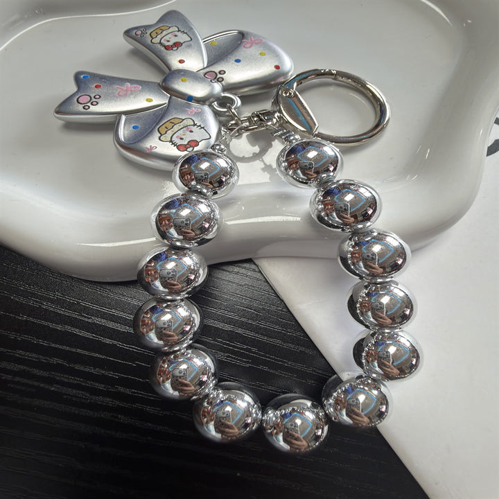 Playful Beaded Keychain Holder Kalsten