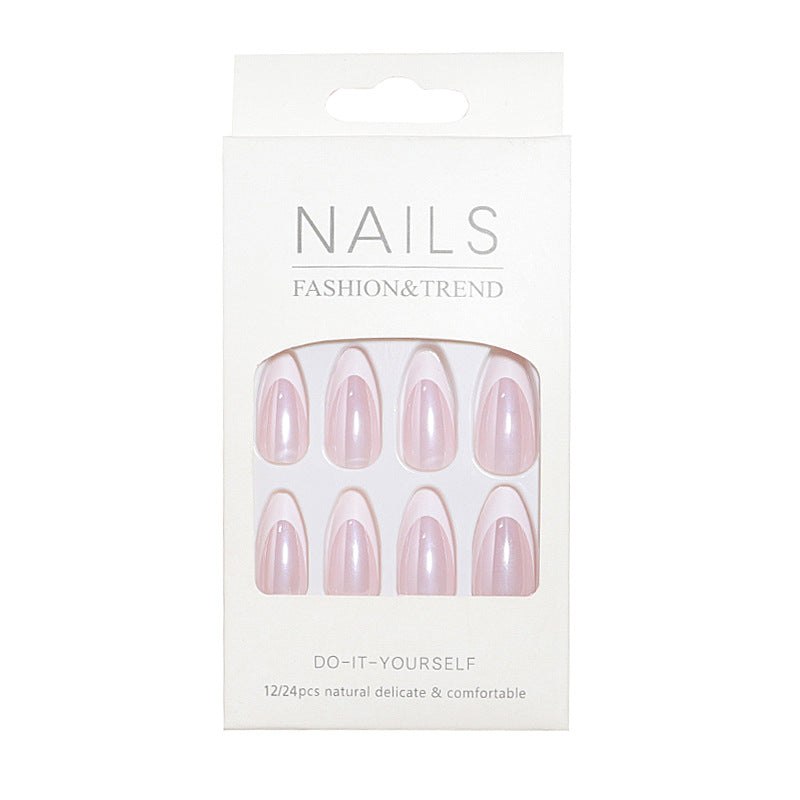 DIY Natural Glossy Press-On Nail Set Kalsten