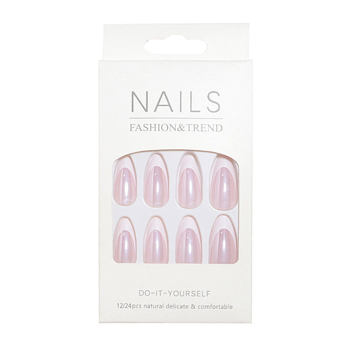 DIY Natural Glossy Press-On Nail Set Kalsten