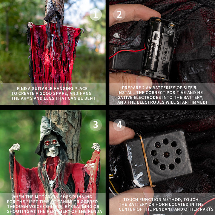 Animated Witch Figure Decoration Kalsten