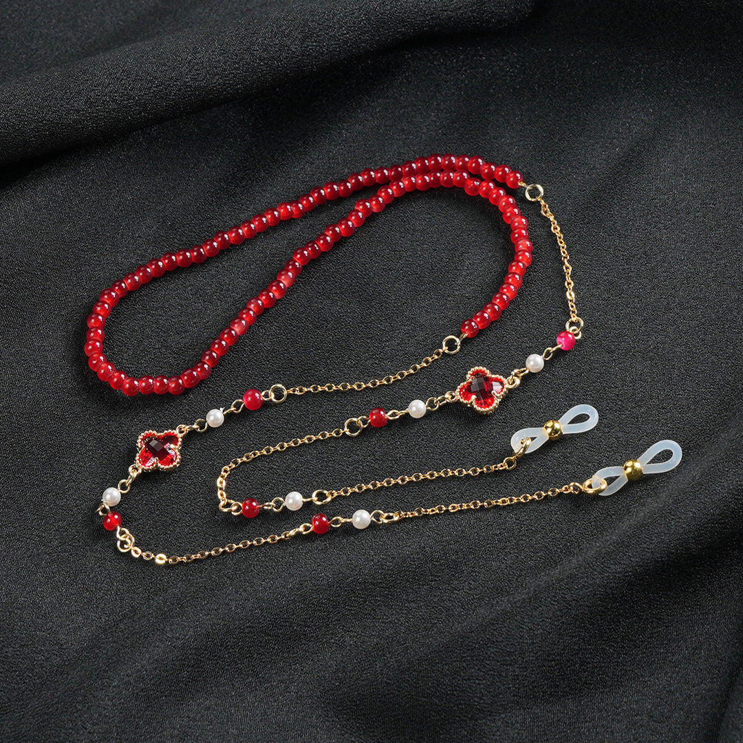 Unique Beaded Eyewear Chain Kalsten