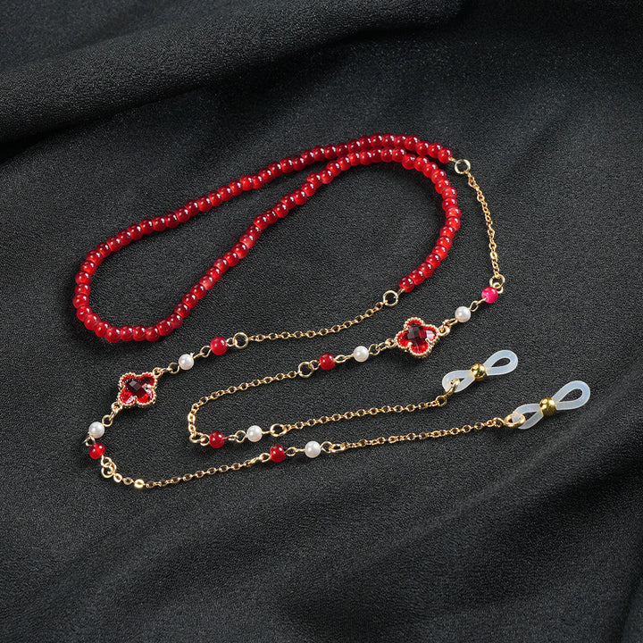Unique Beaded Eyewear Chain Kalsten