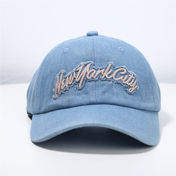 Women's Distressed Denim Baseball Cap Kalsten 1784083711