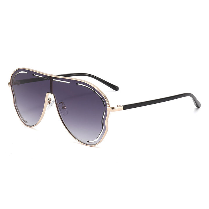 Men's Aviator-Style Shield Sunglasses Kalsten