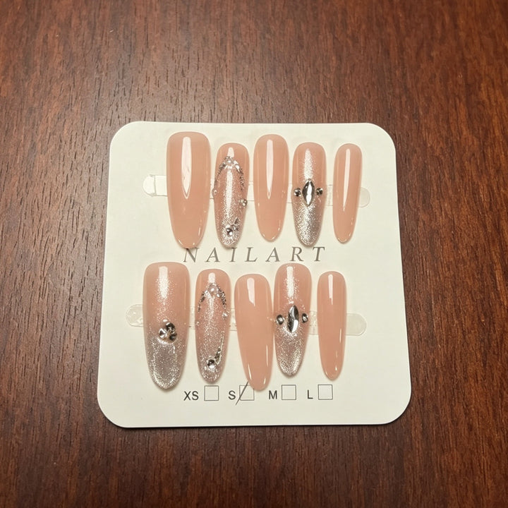 Premium Press-On Nail Art Set Kalsten