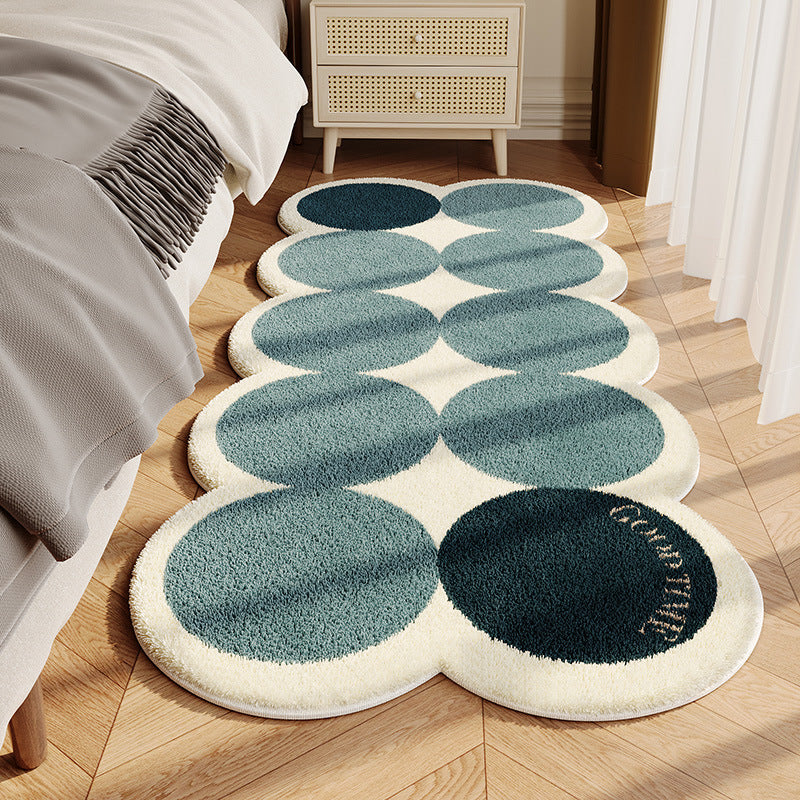 Decorative Scalloped Area Rug Kalsten