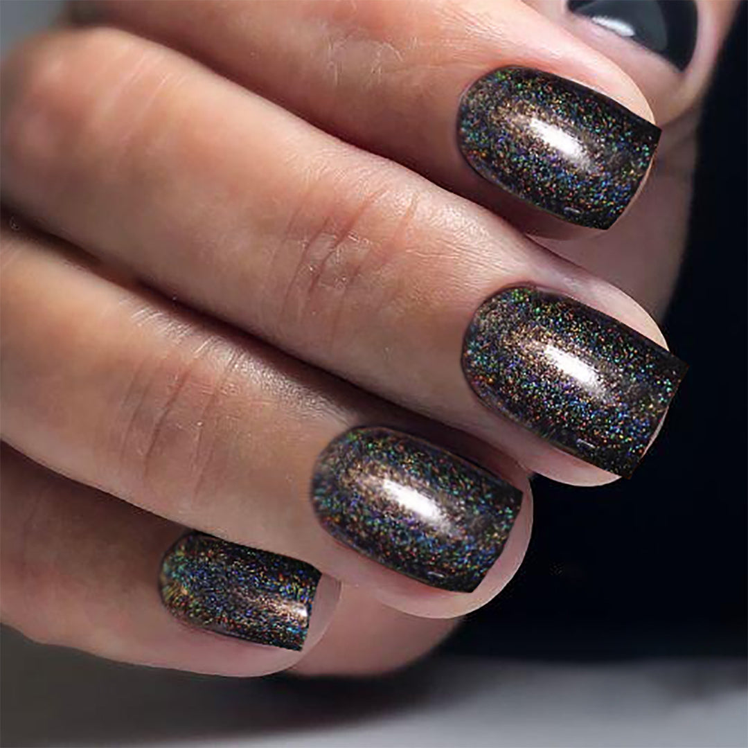 Glamorous Glitter-Infused Press-On Nail Set Kalsten