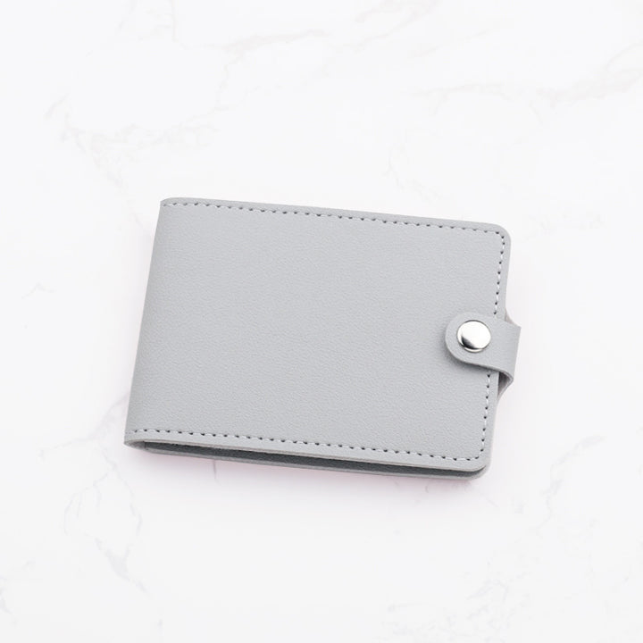 Compact Leather Card Wallet