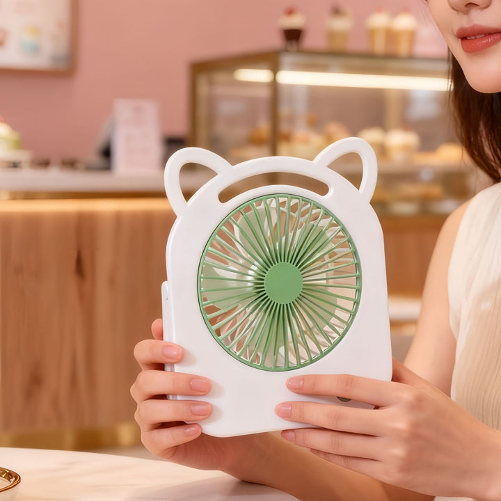 Portable Hand Fan in Cute Cat Ear Design Kalsten
