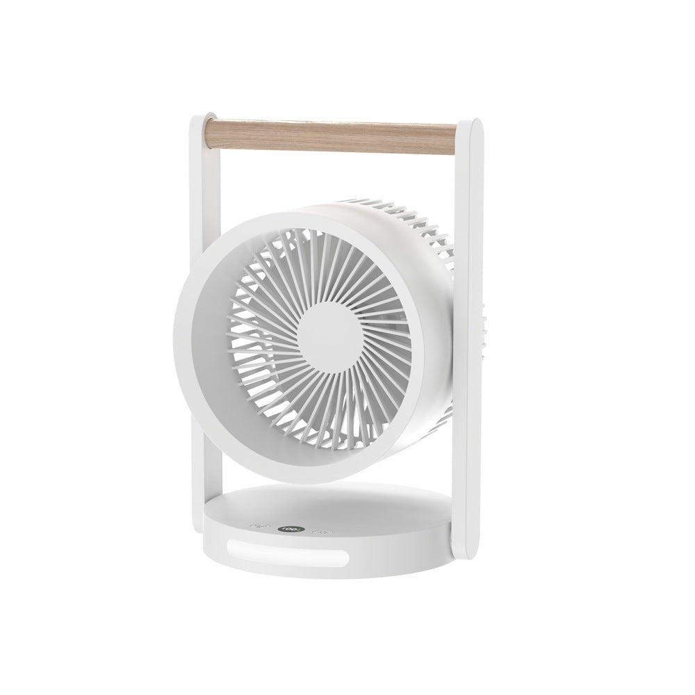 Unisex Portable Rechargeable Desk Cooling Fan with Eco-Friendly Design Kalsten