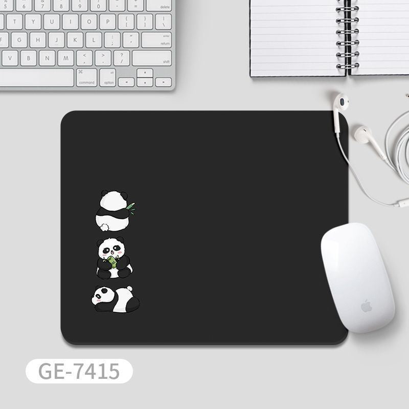 Cute Panda Theme Desk Mat
