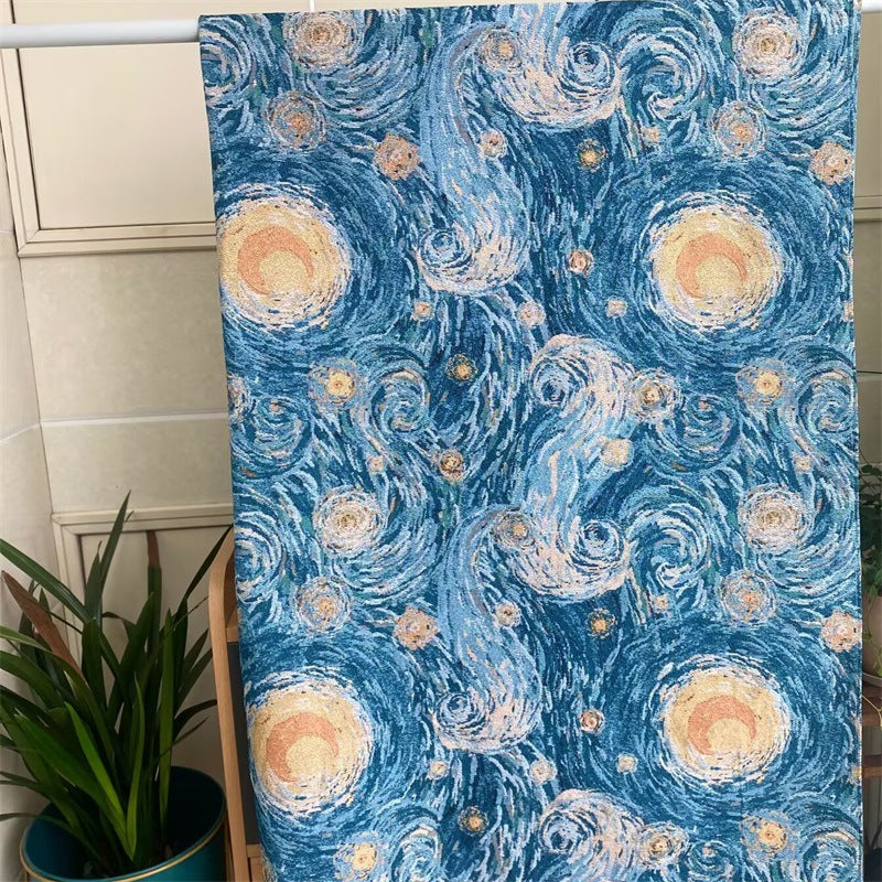 Artistic Starry Night Tapestry Blanket