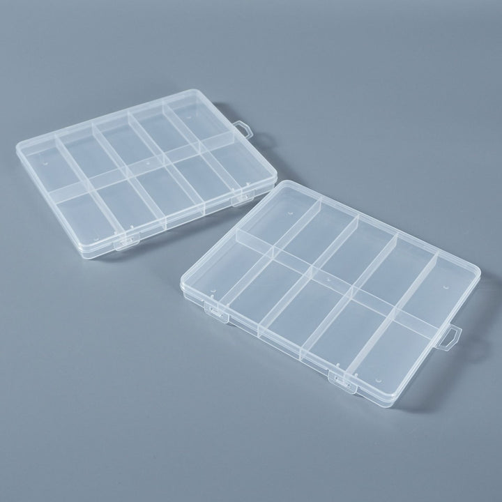 Multi-Divisional Clear Craft Storage Case Kalsten