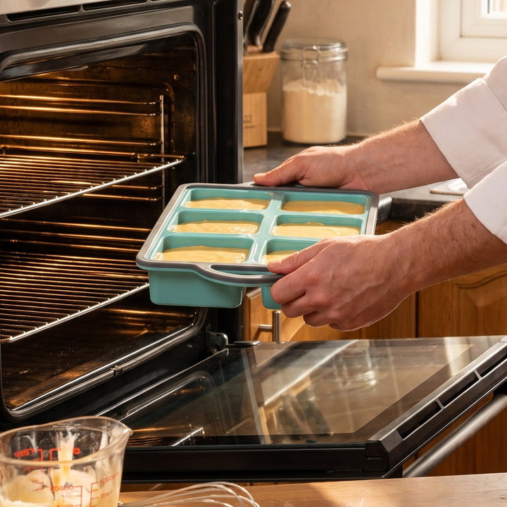 Multifunctional Silicone Baking Pan with Carry Handles Kalsten