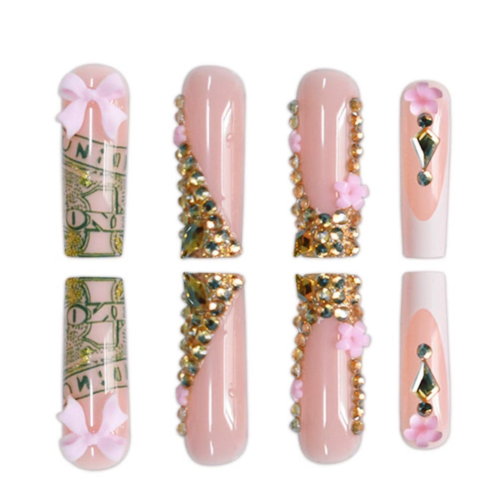 Decorative Acrylic Press-On Nails Kalsten