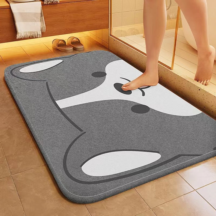 Cute Cartoon Animal Bath Mat