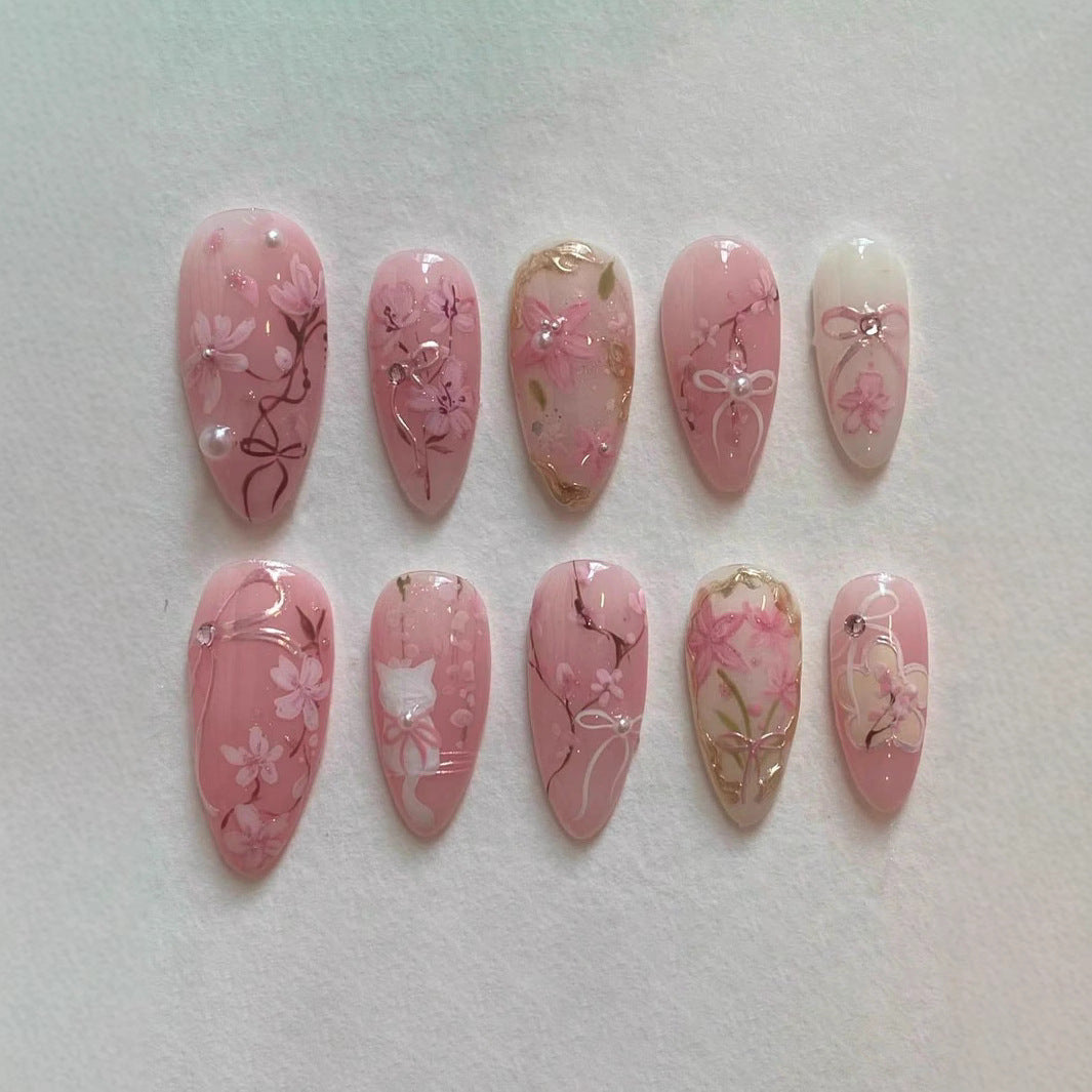 Artistic Press-On Nail Art Set Kalsten