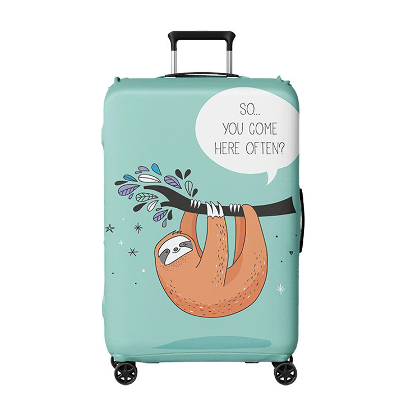 Unisex Hard-shell suitcase with cheerful pirate motif Kalsten