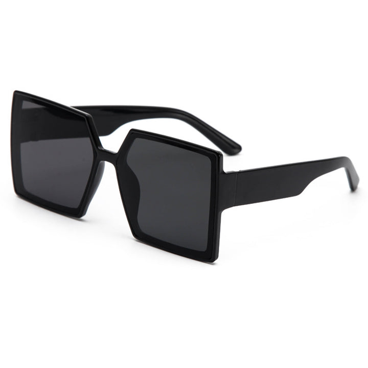 Women's Fashionable oversized sunglasses in modern hexagon design Kalsten