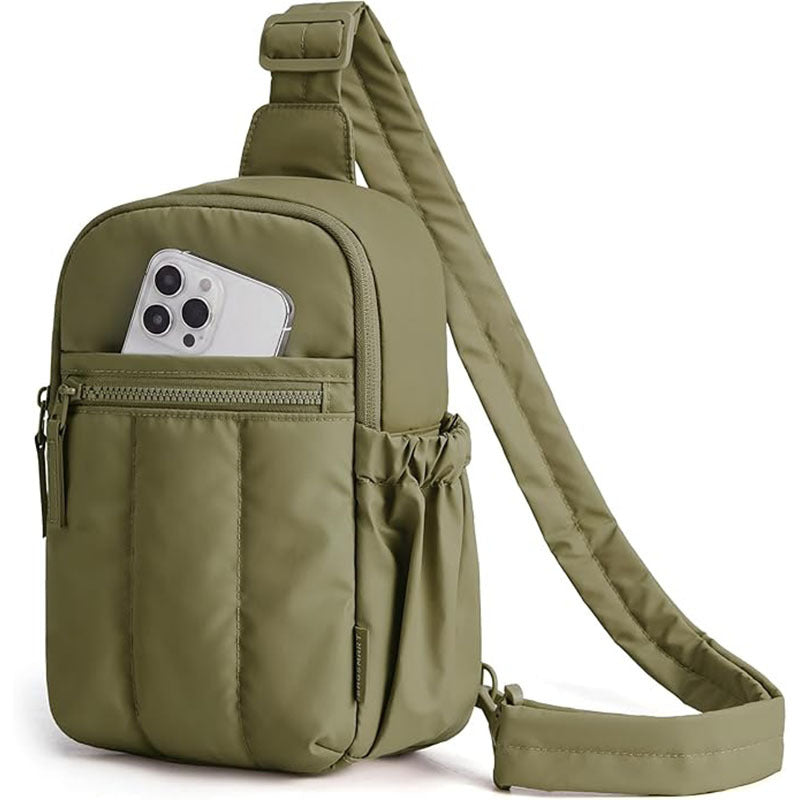 Compact shoulder bag with multiple compartments Kalsten