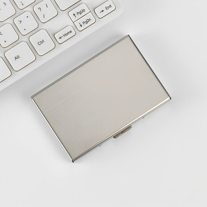 Premium Stainless Steel Business Card Holder