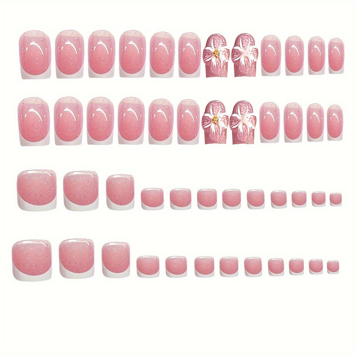 Elegant Press-On Nail Art Set Kalsten