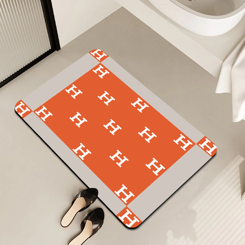 Non-Slip Abstract Design Bath Mat Kalsten