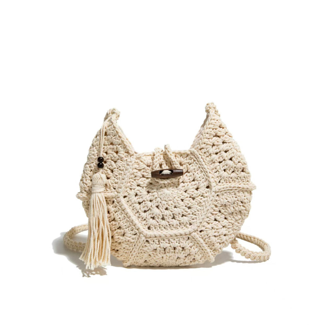 Hand-knotted shoulder bag Kalsten