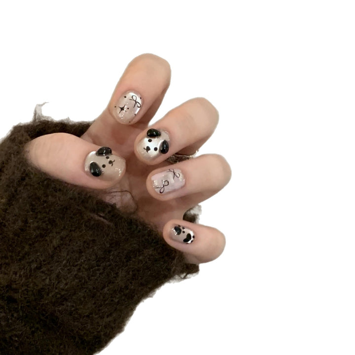 Creative Art Nails In Panda Design Kalsten
